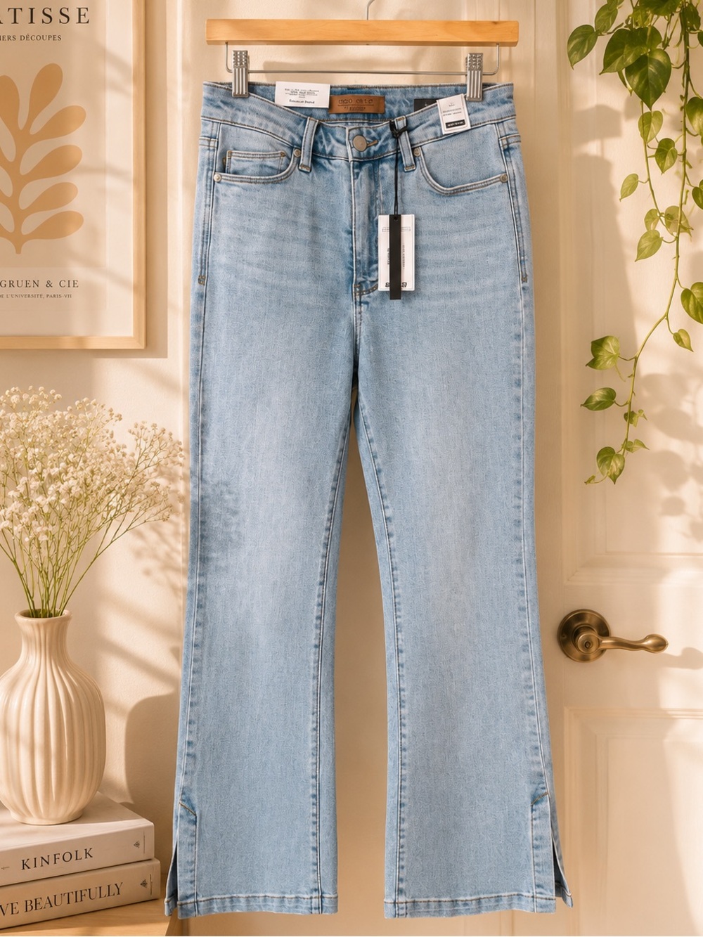 Judy Blue Tummy Control Slim Boot Cut Jeans